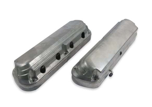 2-Piece Alm Valve Cover Set GM LS Natural Finish  -  241-185