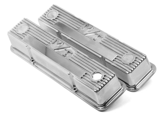 SBC M/T Valve Cover Set - Polished  -  241-82