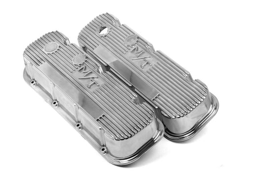 BBC M/T Valve Cover Set - Polished  -  241-84