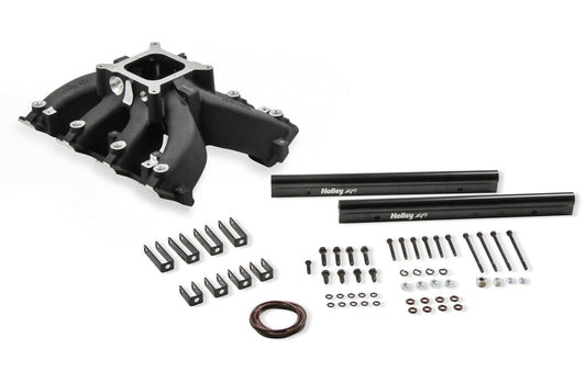 EFI Intake Manifold GM LS3 Single Plane Black  -  300-290BK