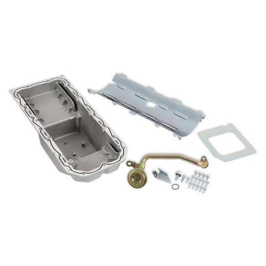 6qt Cast Alm Oil Pan Kit 6.2L Gen III Hemi Swap  -  302-64