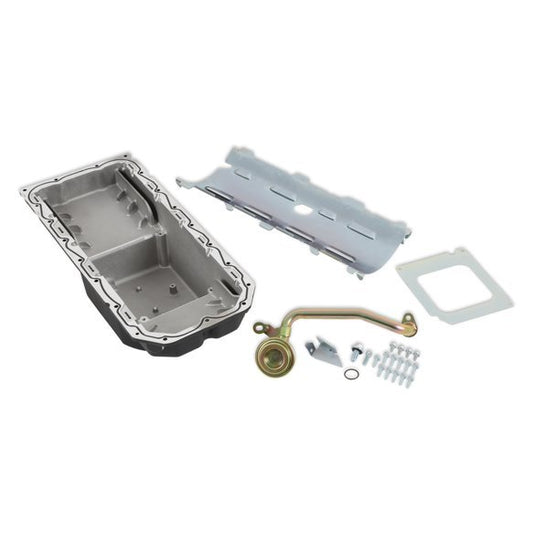 6qt Cast Alm Oil Pan Kit 6.2L Gen III Hemi Swap  -  302-64BK