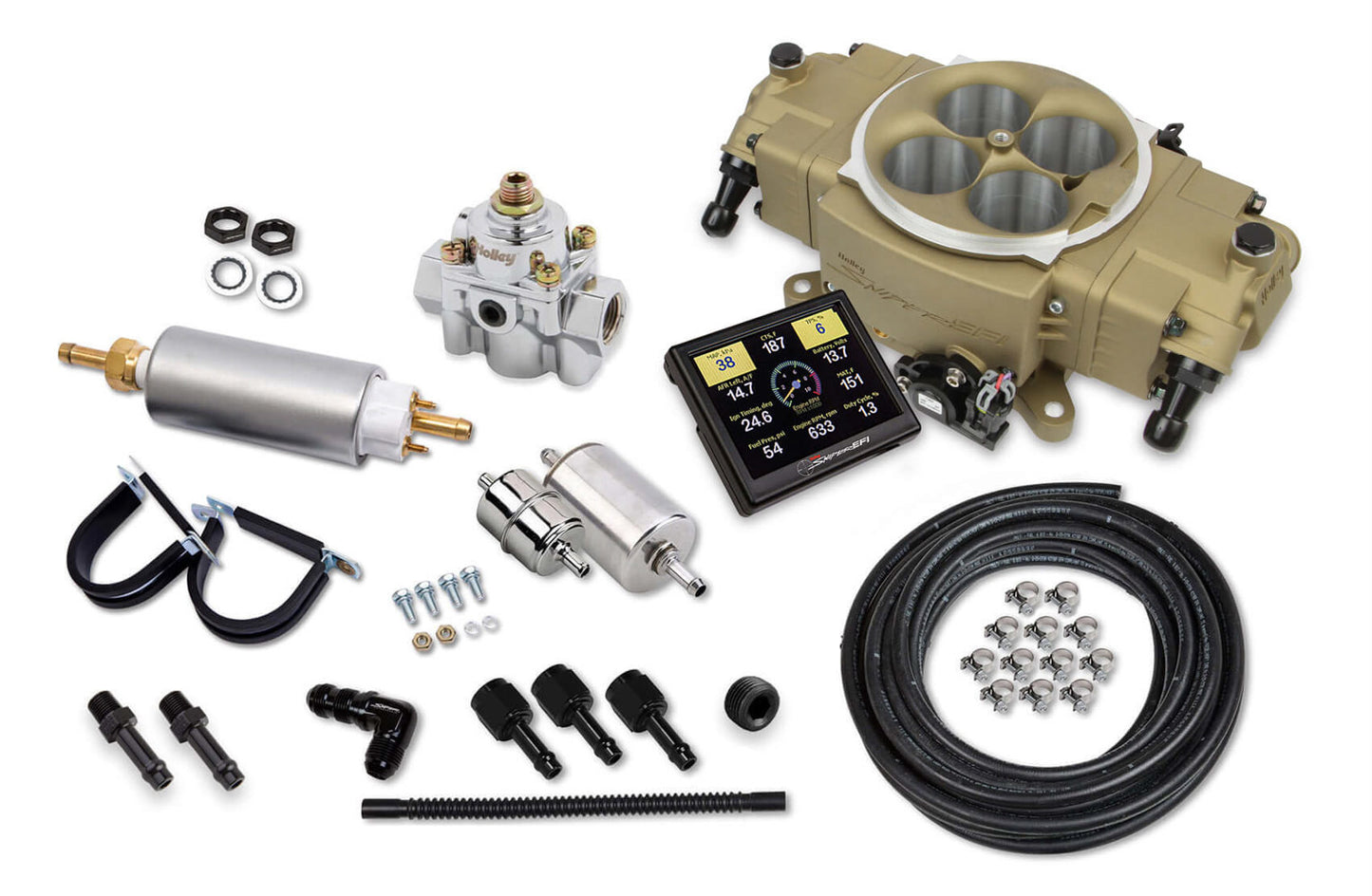 Stealth EFI 4150 Master Kit - Gold Finish  -  550-872K