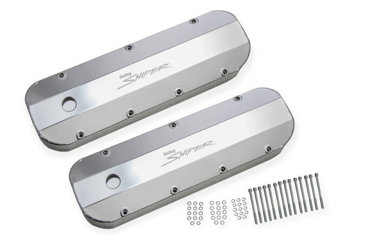 Sniper Fabricated Valve Covers  BBC Tall  -  890002