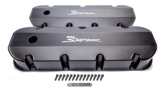 Sniper Fabricated Valve Covers  BBC Tall  -  890004B