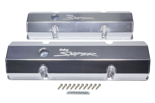 Sniper Fabricated Valve Covers  SBC Tall  -  890010