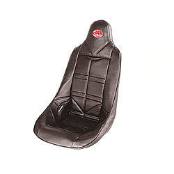 Mini Pro Stock Seat Cover Black Vinyl  -  150-111-01