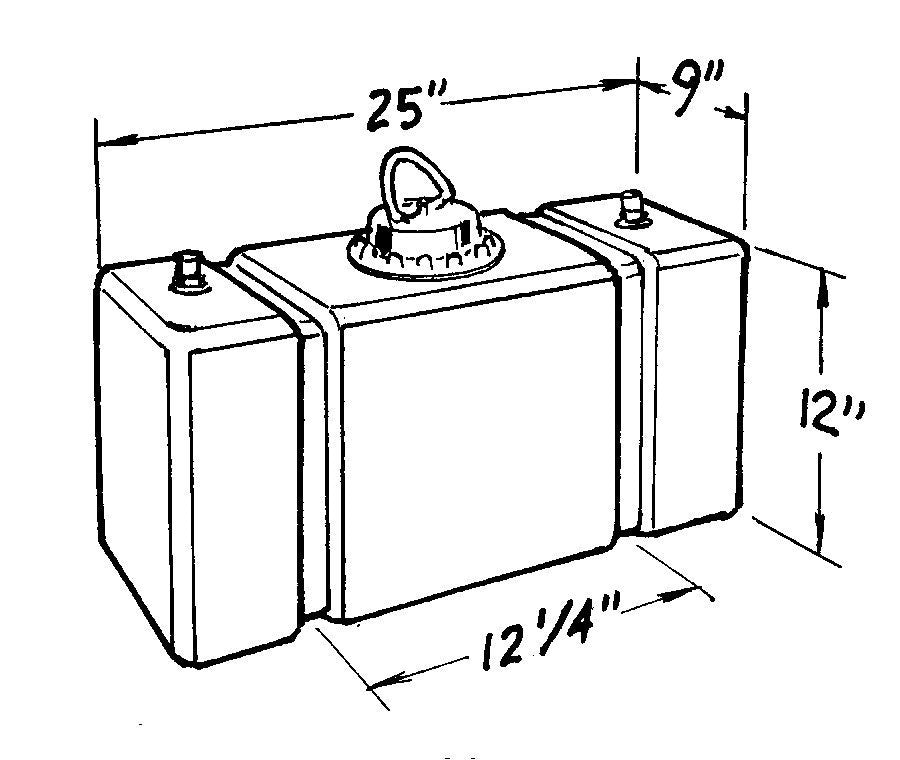 10-Gallon C/T Fuel Cell  -  200-010-01