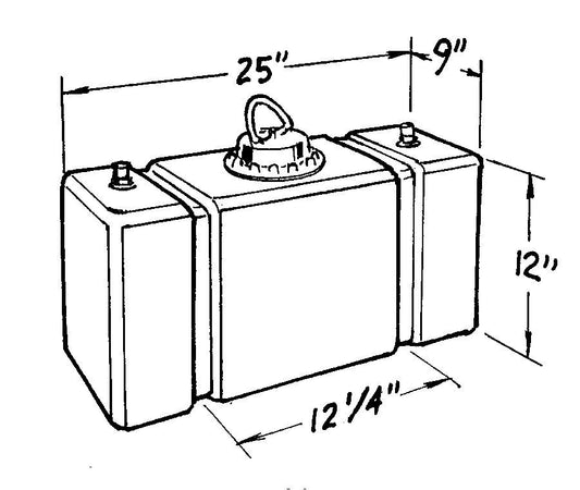 10-Gallon C/T Fuel Cell  -  200-010-01