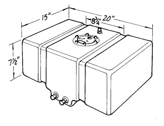 8-Gallon Drag Race Cell  -  250-008-01