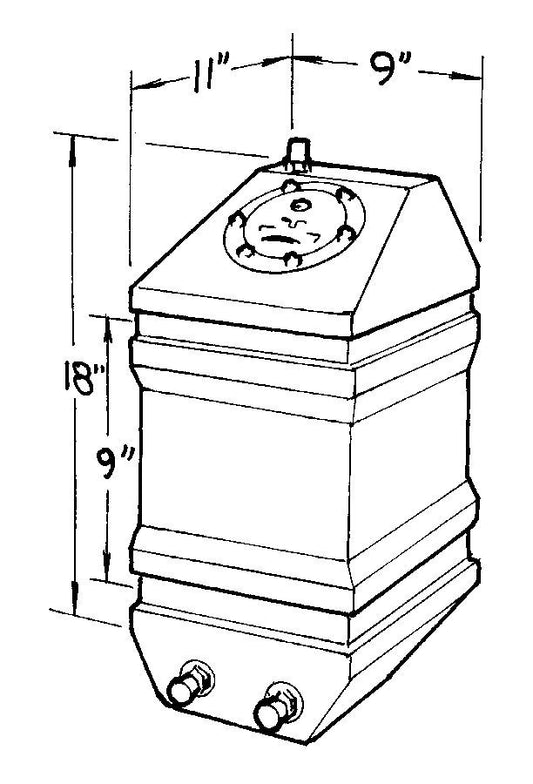 5-Gallon Drag Race Cell  -  250-105-01