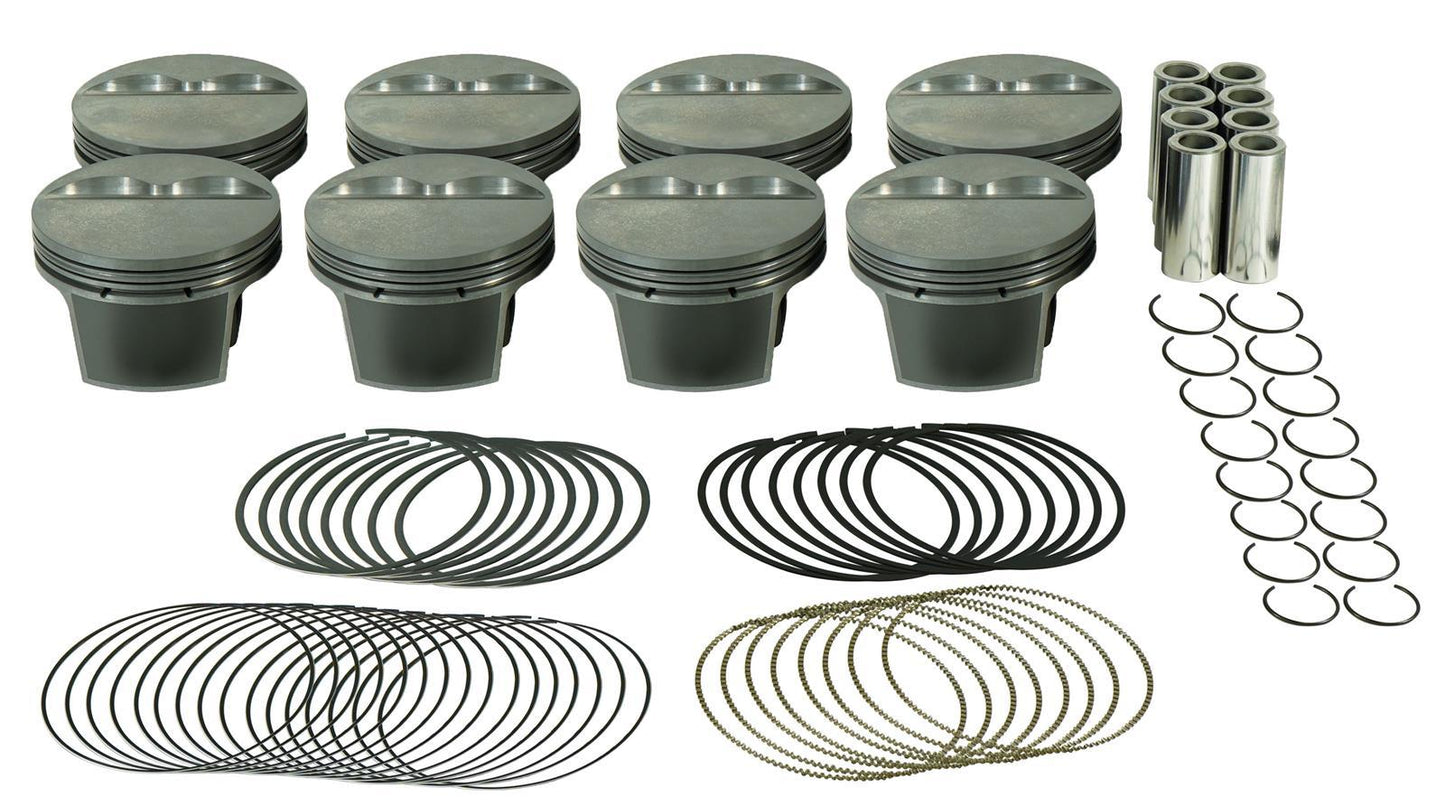 SBC FT PowerPak Piston Set 4.030 Bore -5.0cc  -  197725130