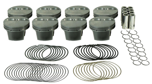 SBC FT PowerPak Piston Set 4.030 Bore -5.0cc  -  197725130