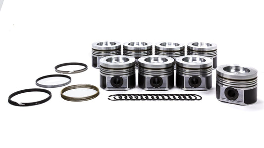 6.6L Duramax PowerPak Piston Set 4.075 Bore  -  930036075