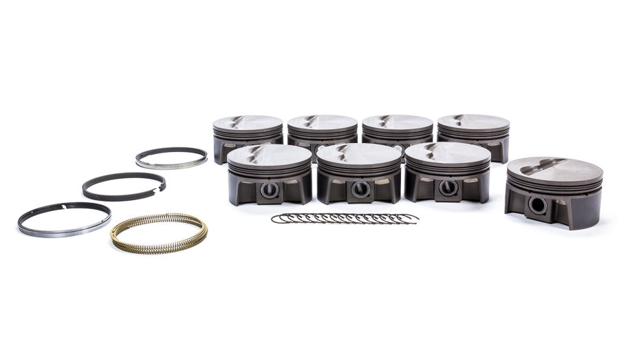 SBC FT PowerPak Piston Set 4.060 Bore -5.0cc  -  930200060