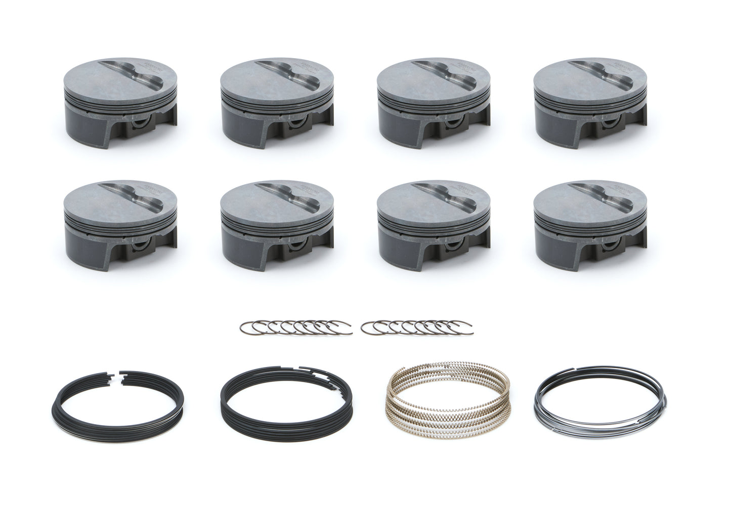 SBC FT PowerPak Piston Set 4.165 Bore  -5.0cc  -  930200765
