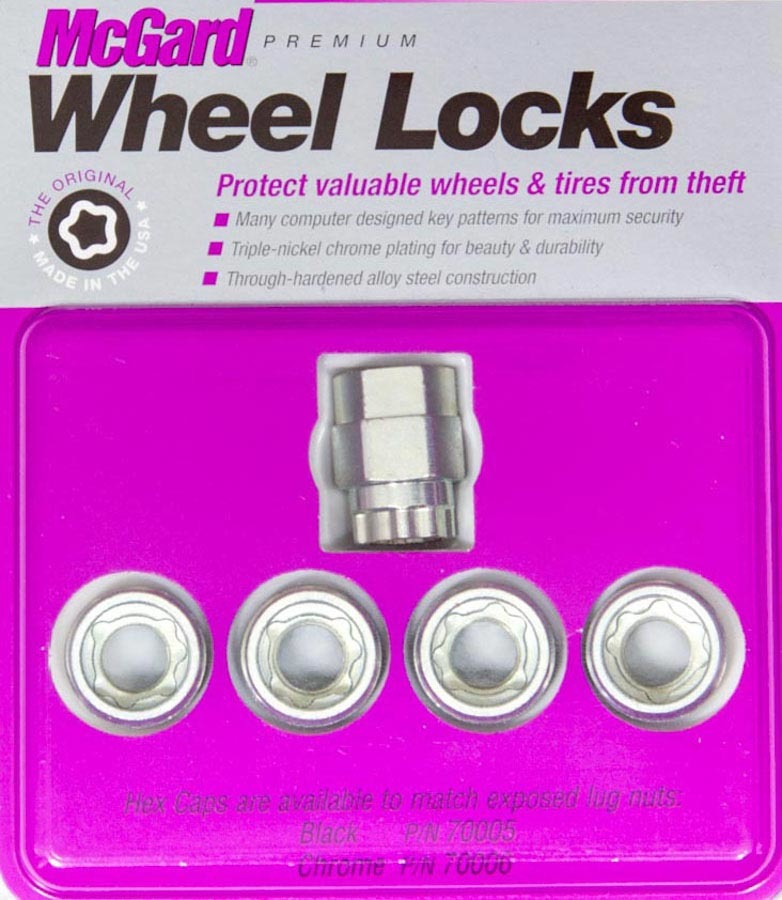 WHEEL LOCK 14MM X 1.50 CONICAL SEAT (4)  -  24019