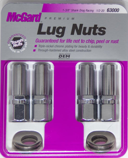 LUG NUT 1/2 X-LONG SHANK W/ OFFSET WASHER RACE (4  -  63000