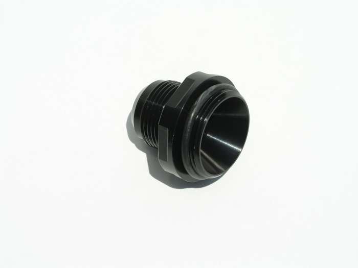 #16 AN Water Neck Fitting - Black  -  WN0040S