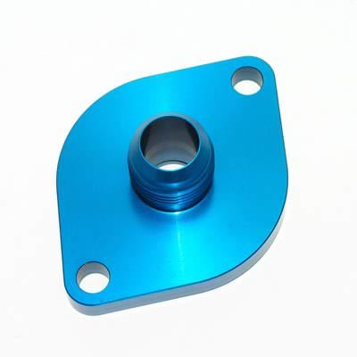 -12an Male Water Neck w/O-Ring - Blue  -  WN0912B