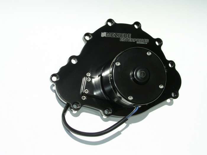 Pontiac Billet Elec. W/P Black  -  WP103S