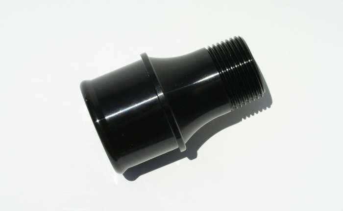 1.75in Hose W/P Fitting  Black  -  WP1175S