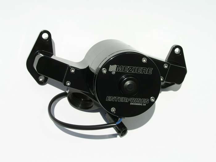 BBF Billet Electric W/P - Hi-Flow - Black  -  WP308S
