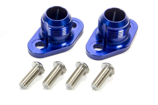 SBC #16 Water Pump Port Adapters - Blue (2pk)  -  WP8116ANB