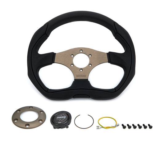 Steering Wheel - Eagle 350 Diam  40 Dish  Blk L  -  EAG35BK0S