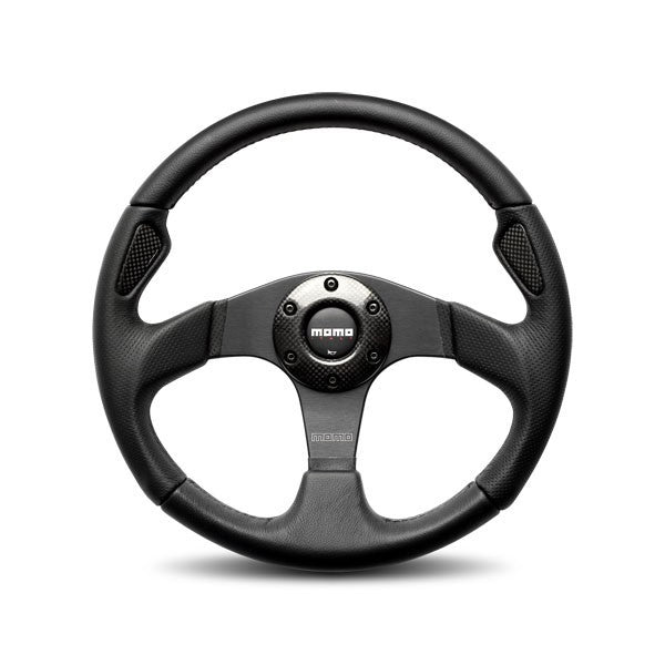 Jet Steering Wheel Leath er / Airleather 350mm  -  JET35BK0B