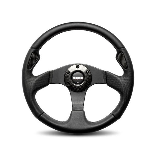 Jet Steering Wheel Leath er / Airleather 350mm  -  JET35BK0B