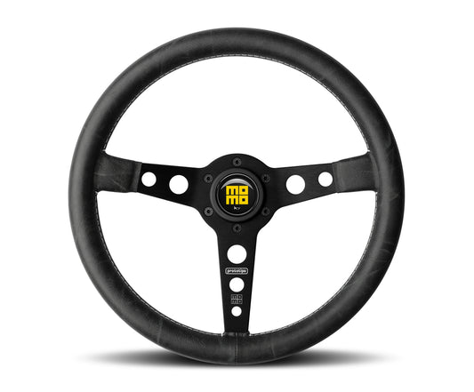 Prototipo Heritage Steer ing Wheel Leather Black  -  PRH35BK2B