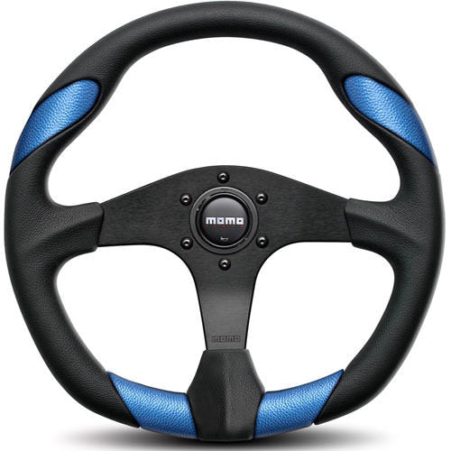 Quark Steering Wheel Polyurethane Blue Insert  -  QRK35BK0BU