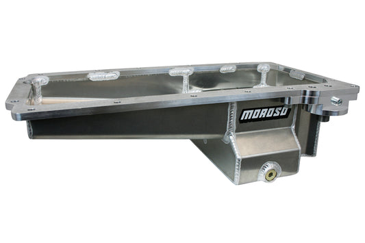 GM LS Swap Oil Pan RR 7qt Baffled - Aluminum  -  21159