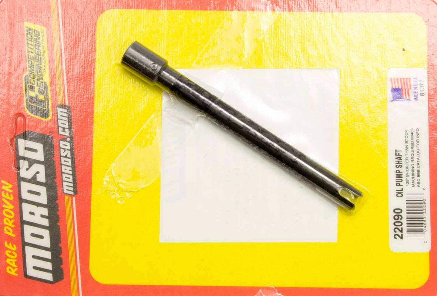 Oil Pump Drive Shaft BB Shaft in SBC  -  22090