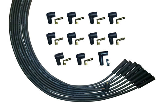 Ultra Plug Wire Set Universal V8 Black  -  51002