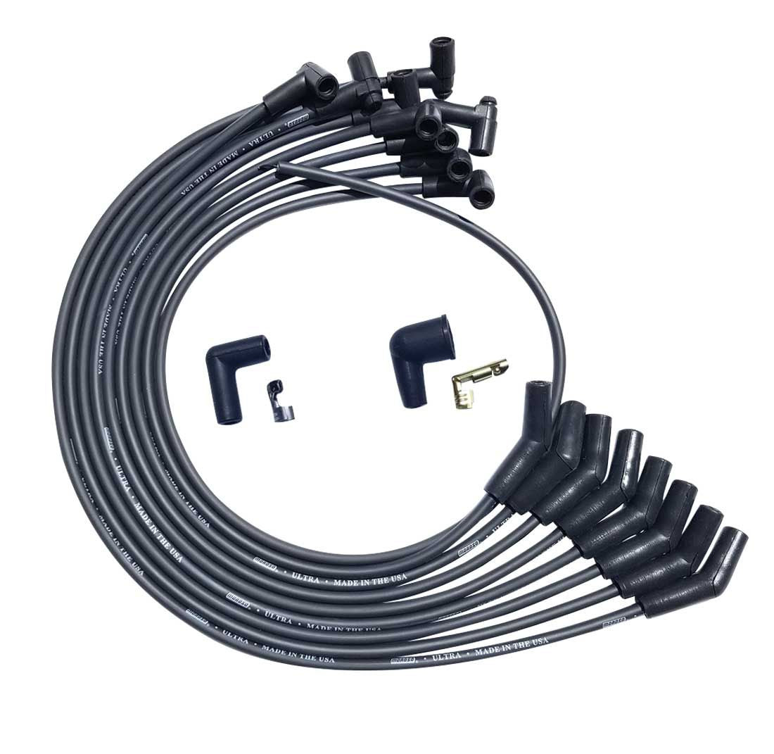 Ultra Plug Wire Set BBC Over V/C Black  -  51042