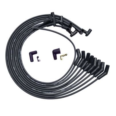 Ultra Plug Wire Set BBC Under V/C Black  -  51045