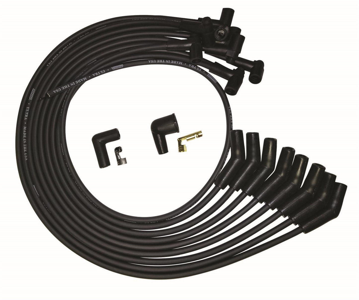 Ultra Plug Wire Set SBF 351W Black  -  51072