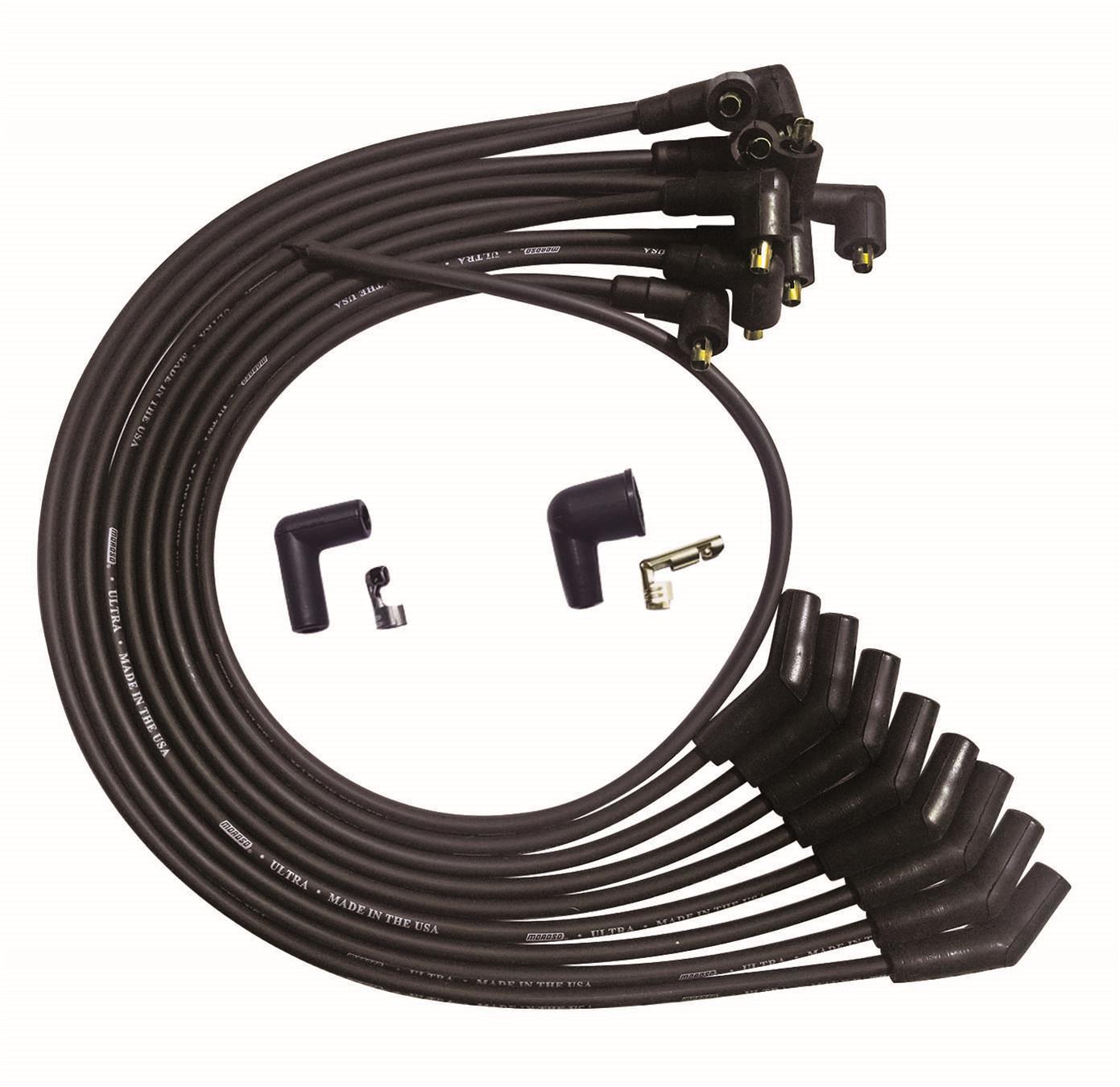 Ultra Plug Wire Set SBF 351W Black  -  51073