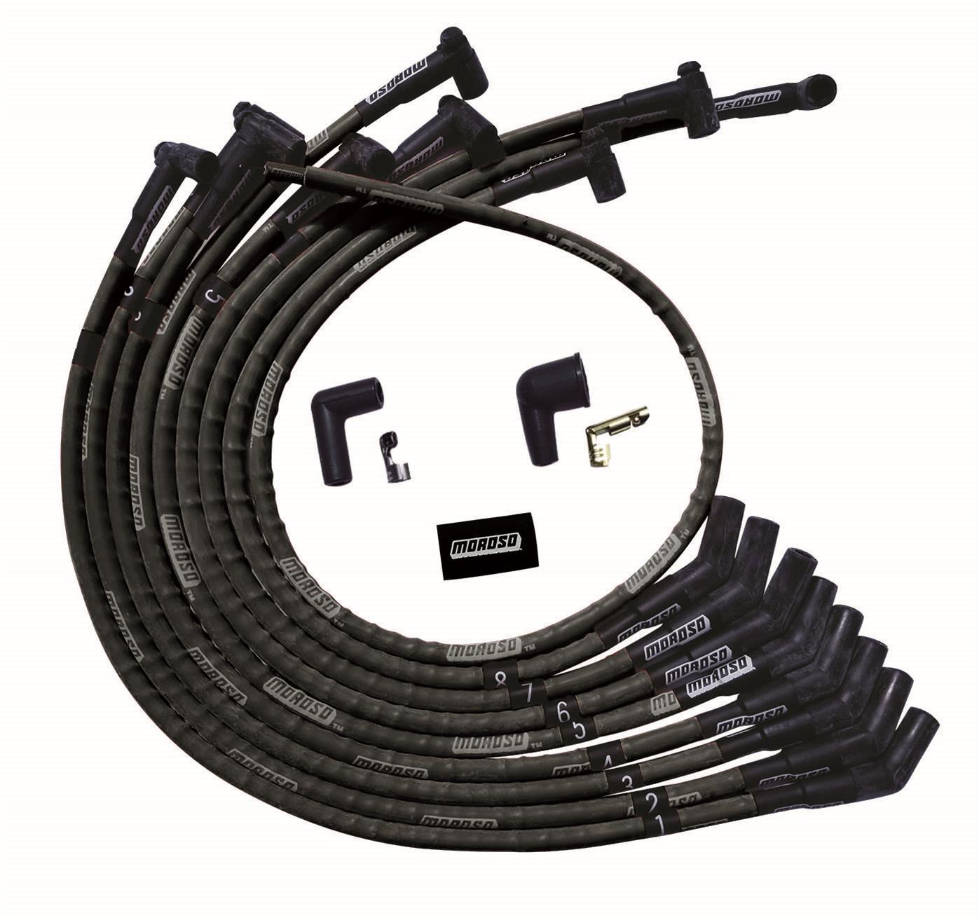 Ultra Plug Wire Set SBF 260-302 Black  -  51570