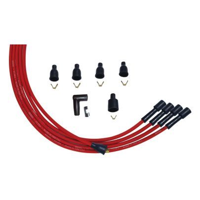 Ultra Plug Wire Set Universal 4-Cyl Red  -  52004