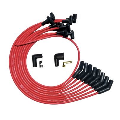 Ultra Plug Wire Set SBC Over V/C Red  -  52027