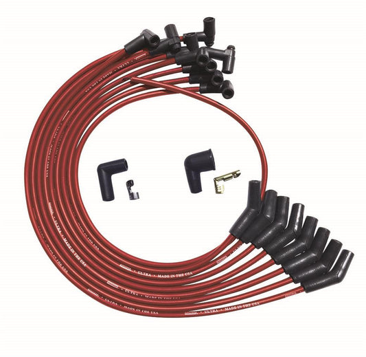 Ultra Plug Wire Set BBC Over V/C Red  -  52042