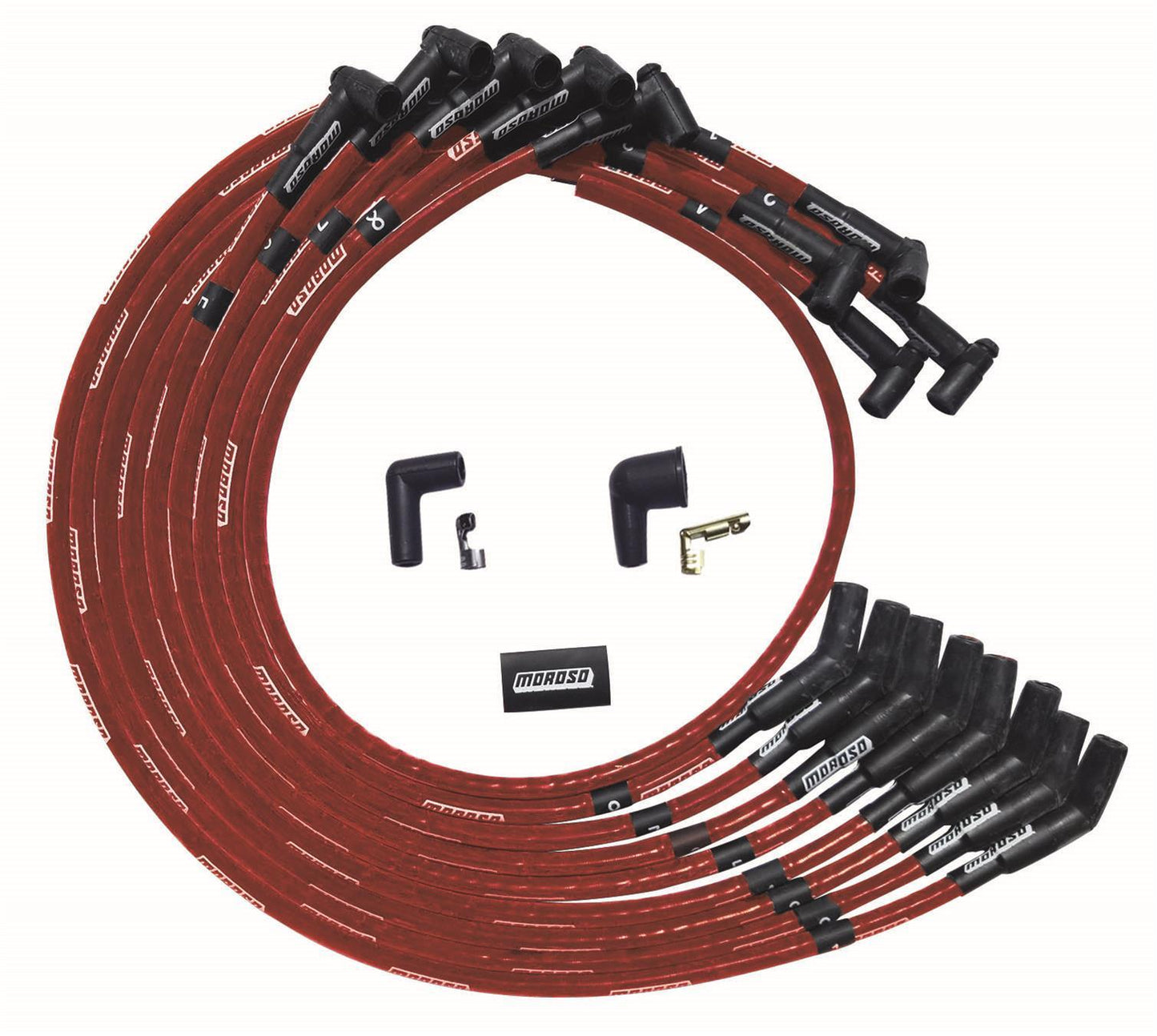 Ultra Plug Wire Set SBC Under V/C Red  -  52530