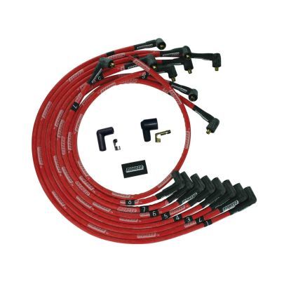 Ultra Plug Wire Set BBC Under V/C Red  -  52544