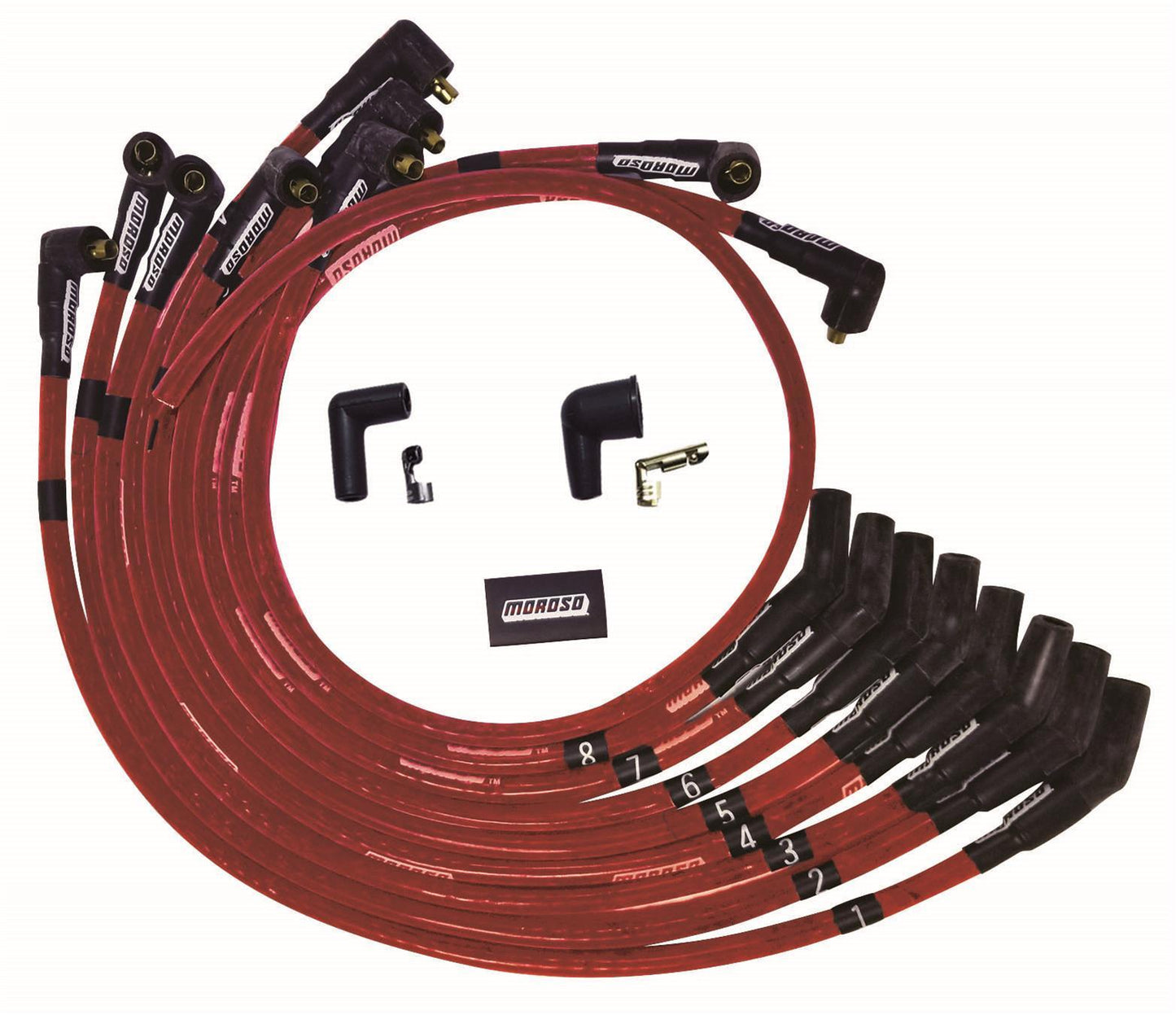 Ultra Plug Wire Set SBF 260-302 Red  -  52571