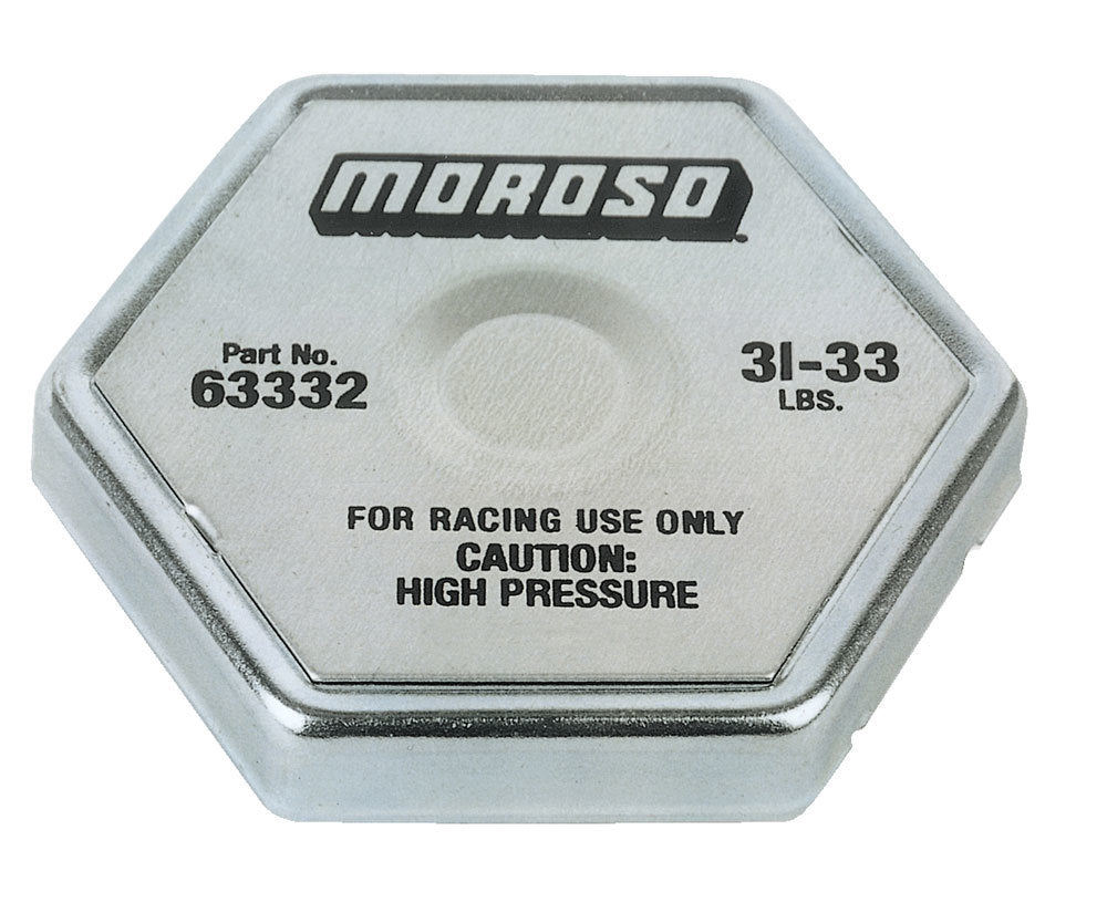 Radiator Cap 31-33 psi Hexagon  -  63332