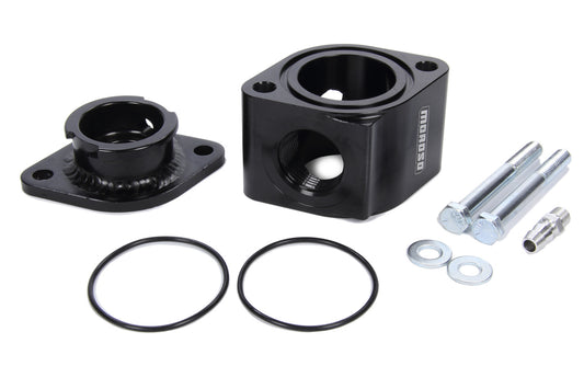 Manifold Filler Neck Kit - Billet Alum. Black  -  63424