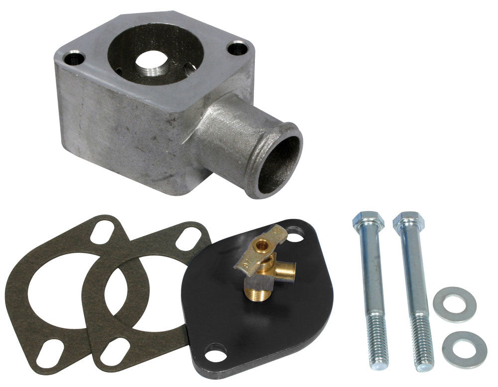 Chevy V8 Cast Alm. Water Neck Bleeder Kit  -  63430